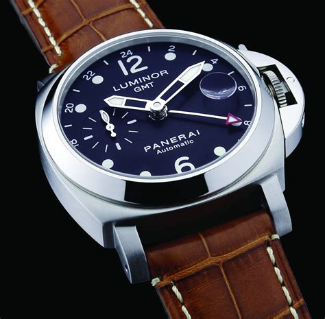 panerai luminor gmt 8 days swiss replica watch|panerai luminor gmt 44mm price.